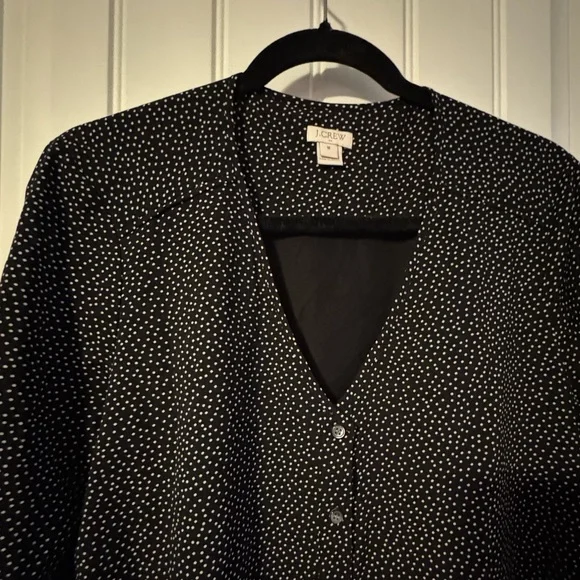 JCrew Polkadot Sheath Dress - M - Picture 8 of 8